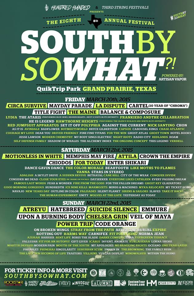 South By So What?! Flyer