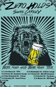 Beer Mugs And Bear Hugs Tour Poster