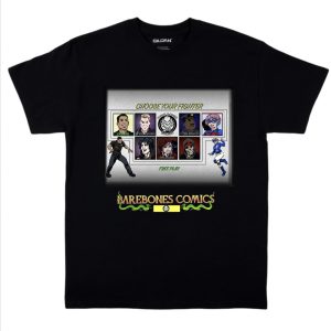Pre-Order BareBones Comics Choose Your Fighter T-shirt